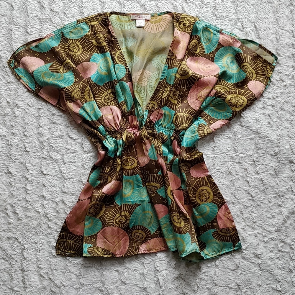 Print blouse
